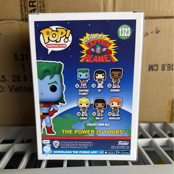 Funko POP! Captain Planet Figure #1323! - Picture 4 of 7